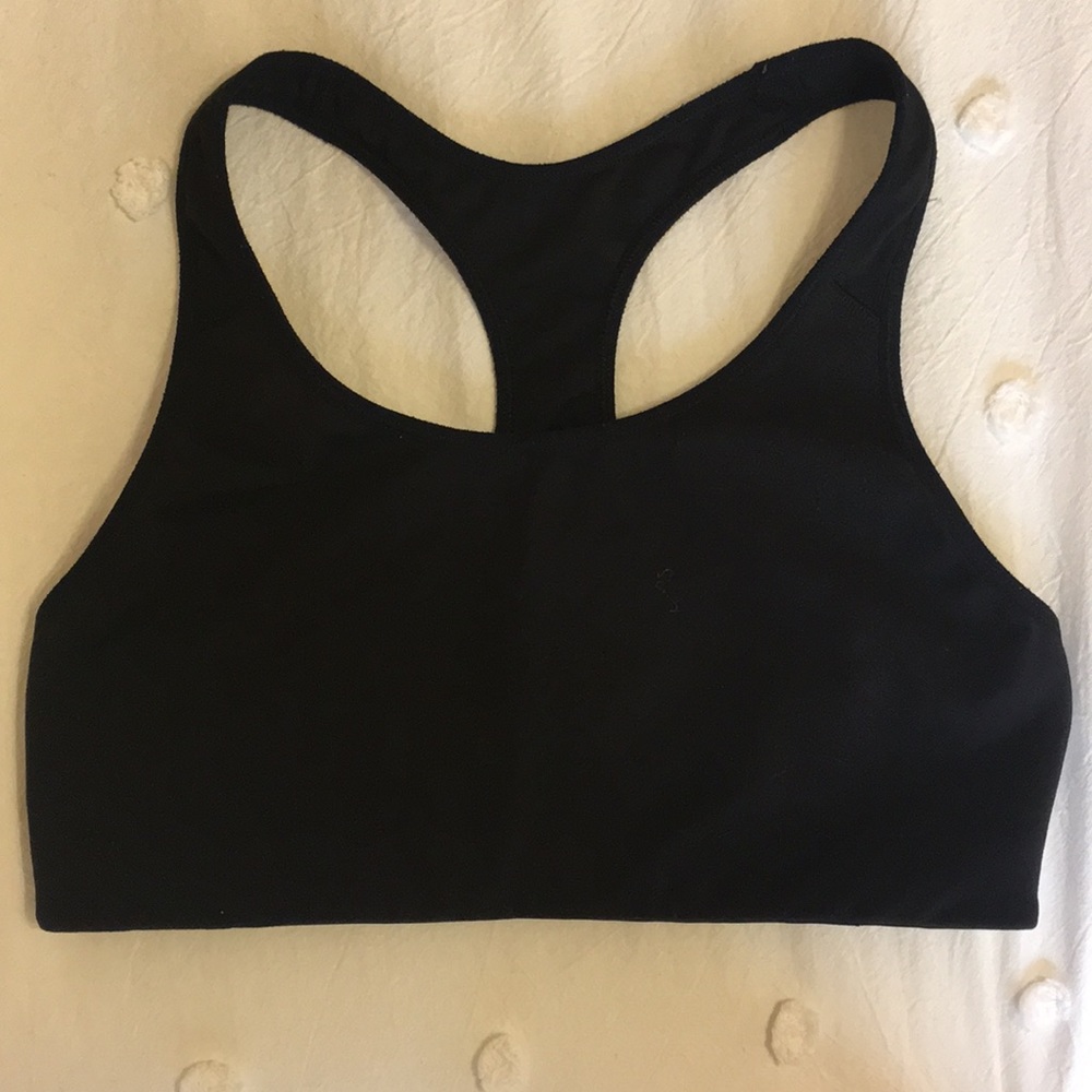 Black Sports Bra